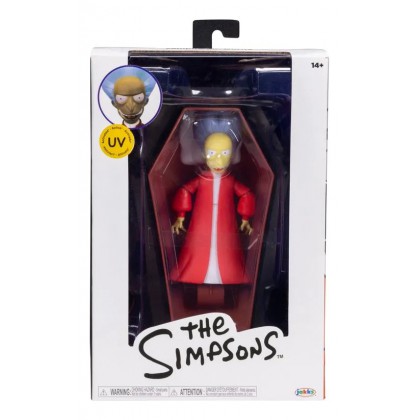 Simpsons Mr Burns Vampiro Brilla Con Luz Solar Jakks